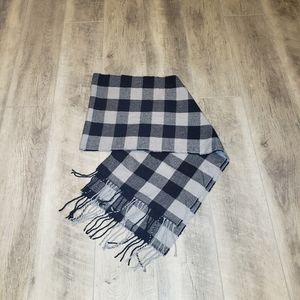 Scarf blue and grey